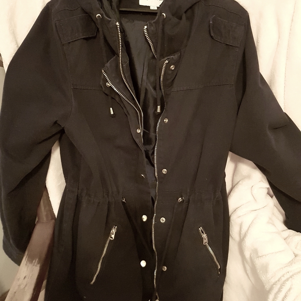 Navy Blue anorak jacket